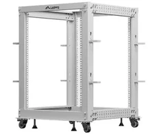 LANBERG OPEN RACK 19" 15U 600X600-1100 ADJUSTABLE PILK