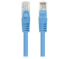 LANBERG Cat.5e UTP tinklo kabelis 3 m mėlynas, 10 vnt. paketas