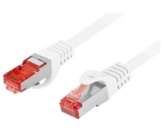 LANBERG Patchcord CAT.6 S/FTP LSZH CU 1,5m baltas Fluke Passed