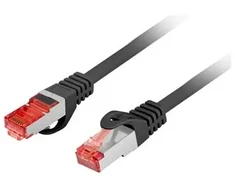 Lanberg PATCHCORD KAT.6 S/FTP LSZH CU 15M Juodas FLUKE PASSED LANBERG