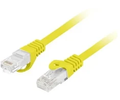 Lanberg PATCHCORD KAT.6 UTP LSZH CU 15M GELTONAS FLUKE PASSED LANBERG