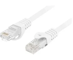 Lanberg PATCHCORD KAT.6 UTP LSZH CU 15M Baltas FLUKE PASSED LANBERG