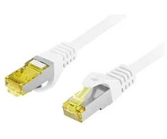 Lanberg PATCHCORD CAT.6A S/FTP LSZH CU 15M Baltas FLUKE PASSED LANBERG