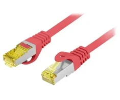 Lanberg PATCHCORD KAT.6A S/FTP LSZH CU 20M RAUDONAS FLUKE PASSED LANBERG