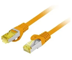 Lanberg PATCHCORD KAT.6A S/FTP LSZH CU 20M ORANŽINIS FLUKE PASSED LANBERG