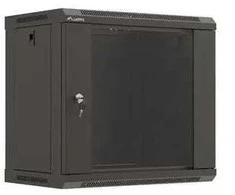 LANBERG SIENINĖ RACK SPINTELĖ 19" 9U 540X350 JUODOS STIKLINĖS DURYS (PLOKŠČIA PAKUOTĖ)