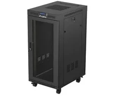 LANBERG SZAFA RACK STOJĄCA 19" 24U 600X800 Juoda