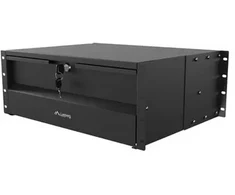 Lanberg 19" Rack spintelė su stalčiais 4U 360 mm Juodas (4U/483 × 360 mm, keliamoji galia iki 90 kg, 4 taškų tvirtinimas)