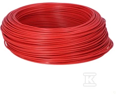 LAPP H05V-K 1X0.75 RAUDONAS