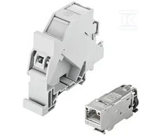 Lapp Kabelis LAPP adapteris su RJ45 kat.6A lizdu DIN TH35 bėgiui (21700613)