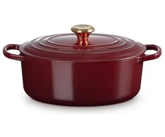 Carruzzo Le Creuset 21178299494441 prikaistuvis 4,7 L Ovalus Raudona