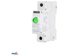Schelinger Bemko Vienfazė modulinė lempa, žalia LED SL8 230V A15-SL8-ZI