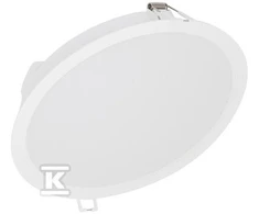 Ledvance 18W LED įleidžiama panelė DL PROTECT, balta, 3000K, IP44