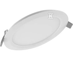 Ledvance Įleidžiama panelė SLIM, apvali 155 12 W 3000 K WT
