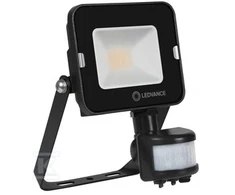 Bikuva.lt 10W prožektorius COMPACT, juodas, 3000K, su sensoriumi
