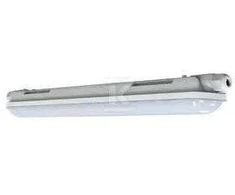 Lubinis šviestuvas Duralamp 17W LED linijinis šviestuvas DAMP PROOF ECO 3TH, pilkas, 6500K, 120°, 605mm, IP65