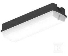 Sieninis šviestuvas Ledvance 4-8W LED stačiakampis plafonas BLKH COMP RC, juodas, 3000/4000K, IP65