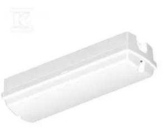 Ledvance 5-9W LED stačiakampis plafonas BLKH COMP RC, baltas, 3000/4000K, IP65, su judesio davikliu