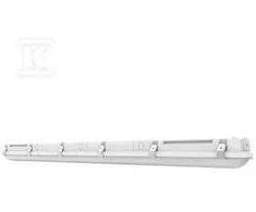 Lubinis šviestuvas Ledvance 16/21/26/32W LED linijinis šviestuvas DP CBO, pilkas, 120cm, 4000/6500K