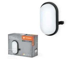 Ledvance 9W LED lauko plafonas BULKHEAD, juodas, 3000/4000/6500K, IP65