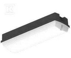 Ledvance 11/9/7W LED lauko plafonas COMPACT EMERGENCY SENSOR, juodas, 3000/4000K, 125°, dimeriuojamas, IP65
