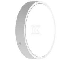 Ledvance 15,5W LED plafonas BULKHEAD ROUND, baltas, 3000K, 120°, IP65, DALI2