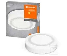 Lubinis šviestuvas Ledvance 15W LED paviršinis šviestuvas LED CLICK Baltas RD 200 mm, baltas, 3000K