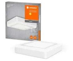 Lubinis šviestuvas Ledvance 18W LED paviršinis šviestuvas LED CLICK Baltas SQ 300 mm, baltas, 3000K