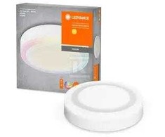 Lubinis šviestuvas Ledvance 19W šviestuvas su nuotoliniu valdymu LED COLOR + Baltas RD, baltas, 3000K
