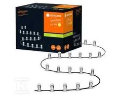 Ledvance 12W LED įleidžiami šviestuvai ENDURA GARDEN, 18 lempučių, 3000K