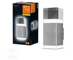 Ledvance 9W LED fasado šviestuvas ENDURA STYLE CRYSTAL, plieno sp., 3000K