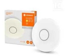 Lubinis šviestuvas Ledvance 32W LED paviršinis šviestuvas ORBIS CLICK, baltas, 3000K, su judesio davikliu