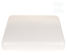 Ledvance 35W LED plafonas SLIM, kvadratinis, baltas, 3000K, IP65, su judesio davikliu
