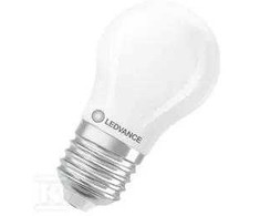 Ledvance 1,8W LED lemputė CLASSIC P, E27, matinės baltos sp., 320°, 2700K, dimeriuojama