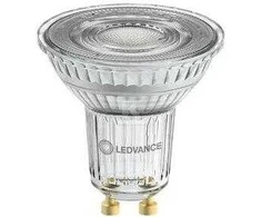 Ledvance 6,1W LED lemputė PAR16, GU10, PAR16, skaidri, 60°, 2700K, dimeriuojama