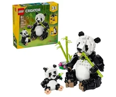 LEGO CREATOR Laukiniai gyvūnai: Pandų šeima 31165