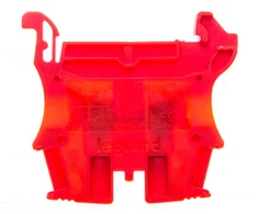 Legrand 037131 2 laidų bėgelio jungtis 4mm2 raudona VIKING 037131