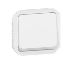 Legrand 069627L NAUJAS PLEXO 55 Dviejų polių jungiklis 10 AX mechanizmas - 250V AC baltas 069627L