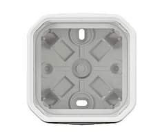 Legrand 069689L NEW PLEXO 55 Vienguba paviršinio montavimo dėžutė su membraniniu įvadu Balta 069689L