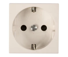 Legrand Mosaic vieno lizdo įžeminimas Schuko 16A 250V, balta (077213)