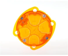 Legrand 080101 Puszka 67mm do betonu 72mm 72x 40mm oranžinė Batibox 080101