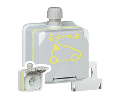Legrand 090471 Žalias Paviršinis transporto priemonės įkrovimo lizdas 2P+Z PLEXO 3,2kW IP66 090471