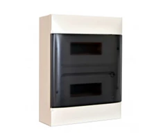 Legrand 135432 Paviršinis modulinis skirstomasis skydas PRACTIBOX S 2x12 skaidrios durys 135432
