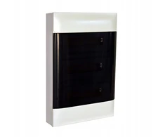 Legrand 135433 Paviršinis modulinis skirstomasis skydas PRACTIBOX S 3x12 skaidrios durys 135433