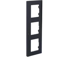 Legrand 3 RĖMŲ RĖMAS Juodas NILOE STEP