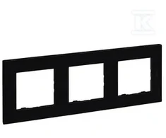 Legrand 3 RĖMŲ RĖMAS Juodas NILOE STEP