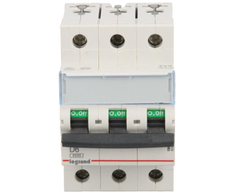 Legrand 403751 Grandinės pertraukiklis 3P D 6A 6kA AC S303 TX3 403751