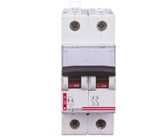 Legrand 404109 Automatinis jungiklis 2P B 6A 10kA AC S312 TX3 404109