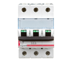 Legrand 404226 Grandinės pertraukiklis 3P C 40A 10kA AC S313 TX3 404226