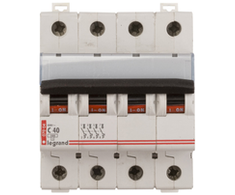 Legrand 404260 Grandinės pertraukiklis 4P C 40A 10kA AC S314 TX3 404260